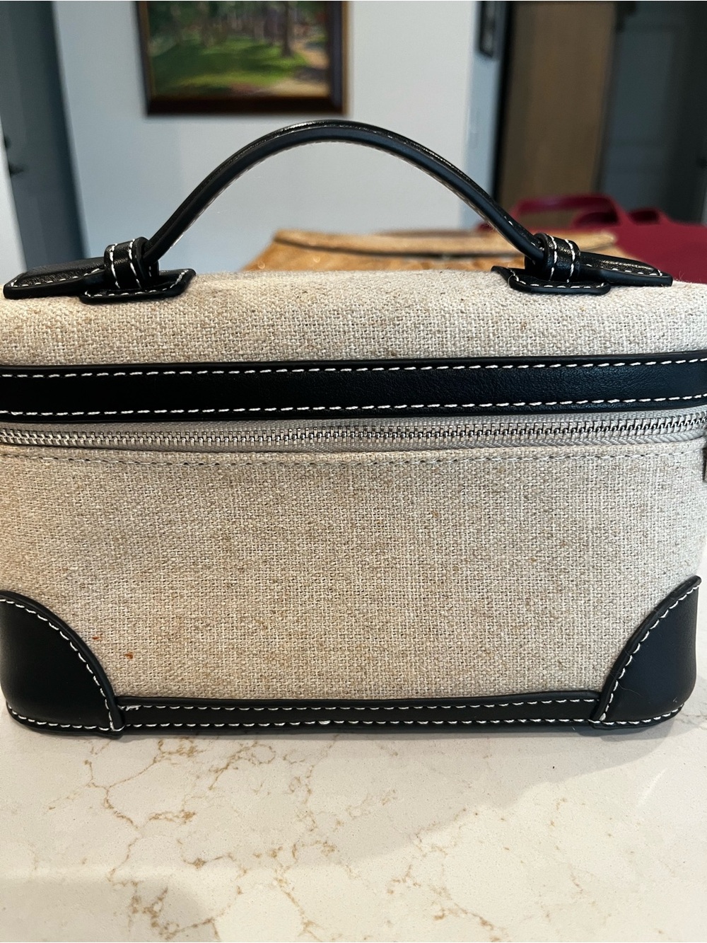 Amazon Canvas and Black Trim  Carry Case